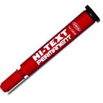 Noki Hi-Text 830PC Kırmızı Markör Koli Kalemi