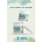 Noki Kil Maskesi - Süt&Mentol | Leke, Ve Siyah Nokta Giderici Yüz Maskesi 2x:Adet