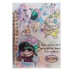 Noki Labubu 3D Ayraçlı Defter A5 Spiralli Orijinal