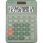 noki masaüstü hesap makinesi 12 hane yeşil h-mc012y - Yok