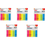 Noki Memo 5 Renk 12x45 mm 25 Yaprak Çizgisiz 5'li Film Bloknot
