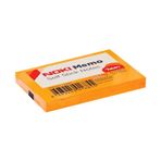 Noki Memo 51x75 mm Turuncu Çizgisiz Yapışkanlı Not Kağıdı
