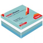 Noki Memo 75x75 mm Çizgisiz Çok Renkli Küp Bloknot