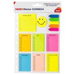Noki Memo Combo 4 Yapışkanlı Planlayıcı Not Kağıdı Seti