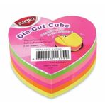 Noki Memo Kalp Şekilli 5 Renk 250 Sayfa No:12356 Bloknot