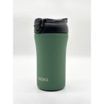 Noki Mug Çelik Termos 400 ml 12 Saat Sıcak ve Soğuk Kahve Içecek Termosu Yeşil - 0,40 lt