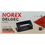Noki Norex Siyah Metal Delgeç 10 Sayfa Kapasite ile Ofis ve Okul İçin Pratik Çözüm