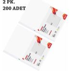 Noki Poşet Dosya Eco 200'LÜ 4830 ECO Her Pakette 100 Adet Delikli Poşet Dosya Sınıfında Birinci Kalite