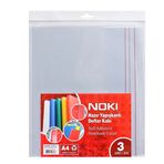 Noki Şeffaf 3'lü Hazır Yapışkanlı Defter Kabı