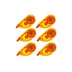 NOKİ Şerit Daksil 5mmx8 Metre 6 Adet Şerit Düzeltici Twingo Şerit Silici Correction Tape