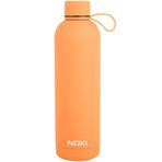 Noki T-0124 Turuncu Soft Touch Vidalı Kapak Çelik 730 ml Termos
