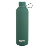 Noki T-0124 Yeşil Soft Touch Vidalı Kapak Çelik 730 ml Termos