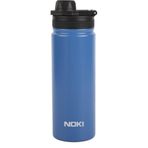 Noki T-0126 Mavi Vidalı Kapak Taşıma Kulplu Çelik 540 ml Termos