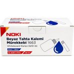 Noki Tahta Kalem Mürekkebi Mavi 12 Li Paket