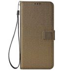 Nokia 105 2G 2023 ile Uyumlu Kılıf, Kart Yuvalı Cüzdan Tasarımı, Kabartma yüzeyi. Standable Flip Case kapak-Kahverengi