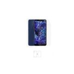 Nokia 5.1 Plus 360 ° Full Body Ekran Koruyucu Kaplama Ön Arka Yan Darbe Emici Poliüretan Film
