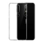 Nokia 5.1 Plus Kılıf Şeffaf Silikon Hibrit Case