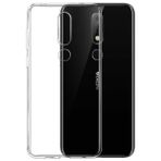 Nokia 5.1 Plus Kılıf Şeffaf Süper Silikon Kamera Korumalı