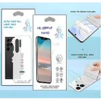 Nokıa 5.1 Plus - Nano Ekran Koruyucu Hd Şeffaf + Nano Arka Kaplama Set Ultra İnce Esnek