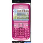 Nokia C3_00 Pembe Orginal Klavyeli Telefon
