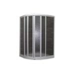 Nokta 80X80 Teknesiz Oval Mika Duşakabin