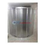 nokta duşakabin 100x100 Oval Teknesiz Plastik Camlı Duşakabin Nd410