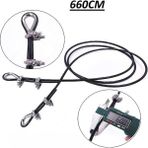Nokta Halat Spor Aletiçelik Halatı - Radansalı Modeli - 660CM