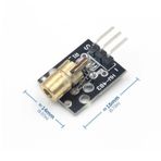 Nokta Lazer Diyot Modül Ky-008 Lazer Modül 3V 5V 650Nm Kırmızı
