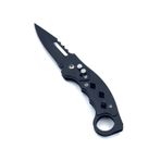 Nokta Outdoor KAMP OUTDOOR DÜĞMELİ METAL ÇAKI 19 CM KEMER KLİPSLİ