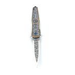 Nokta Outdoor KAMP OUTDOOR ÖN ARKA KABZE İŞLEMELİ ÇAKI 22 CM KİLİTLİ KAPALI HALI 13 CM KİLİTLİ KEMER KLİPSLİ