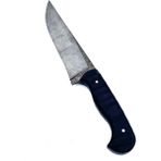 Nokta Outdoor Usta Işi Kesim Bıçak 80CRV2 Kompakt Kabze Hediye Deri Kılıf - Siyah