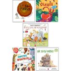 Nokta Peter Reynolds + Çizgili + Hayvanlar Senfonisi Dan Brown + Davetsiz Misafirler + Bir Sevgi Masalı / Çocuk Masal Öykü Hikaye Kitapları Seti 5 Kitap