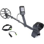 Nokta Simplex + Ayrımlı Su Geçirmez 28CM Başlıklı Metal Dedektörü - 30-45-60 - SİYAH