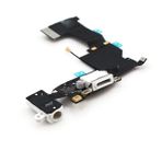Nokta Teknik iPhone 5s Kulaklık Mikrofon Filmli Beyaz Şarj Soketi