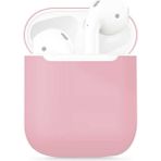 noktaks - Apple Airpods 1. Nesil - Kılıf Darbelere Karşı Dayanıklı Koruyucu Silikon Kılıf Airbag 13 - Pembe - T13648