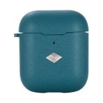 noktaks - Apple Airpods 1. Nesil - Kılıf Darbelere Karşı Dayanıklı Koruyucu Silikon Kılıf Airbag 19 - Koyu Yeşil - T16697