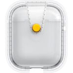 noktaks - Apple Airpods 1. Nesil - Kılıf Darbelere Karşı Dayanıklı Magnetik Airbag 33 Kılıf - Şeffaf - T32015