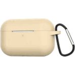 noktaks - Apple Airpods Pro - Kılıf Darbelere Karşı Dayanıklı Airbag Silikon Kılıf - Gold - T10871