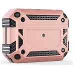 noktaks - Apple Airpods Pro - Kılıf Darbelere Karşı Dayanıklı Koruyucu Silikon Kılıf Airbag 15 - Rose Gold - T15699