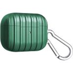 noktaks - Apple Airpods Pro - Kılıf Darbelere Karşı Dayanıklı Koruyucu Silikon Kılıf Airbag 21 - Yeşil - T16090