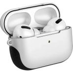noktaks - Apple Airpods Pro - Kılıf Darbelere Karşı Dayanıklı Shockproof Silikon Kılıf - Beyaz - T11171