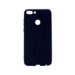 noktaks - Huawei P Smart - Kılıf Mat Soft Premier Silikon Kapak - Siyah - T1703