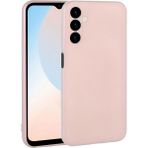 noktaks - Samsung Galaxy A24 - Kılıf Mat Soft Premier Silikon Kapak - Rose Gold - T26613