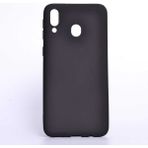 noktaks - Samsung Galaxy M20 - Kılıf Mat Soft Premier Silikon Kapak - Siyah - T7560