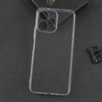 Noktaks - Xiaomi Redmi 13 4g Uyumlu - Kılıf Şeffaf Soft Slim Fitt Süper Silikon Kapak - Şeffaf