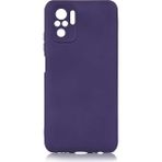 noktaks - Xiaomi Redmi Note 10S - Kılıf Mat Soft Premier Silikon Kapak - Lacivert - T18082