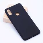 Noktaks - Xiaomi Uyumlu Xiaomi Mi 8 Se - Kılıf Mat Renkli Esnek Premier Silikon Kapak - Siyah
