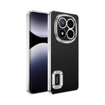 Noktaks - Xiaomi Uyumlu Xiaomi Redmi Note 14 Pro 5g - Kılıf Kamera Korumalı Logo Gösteren Koruyucu Omega Kapak - Gümüş T37167 Gümüş