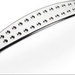 Noktalı Dolap Çekmece Kulpu 96 mm Krom