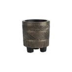 Nola Kahverengi Seramik Saksı 7*8cm